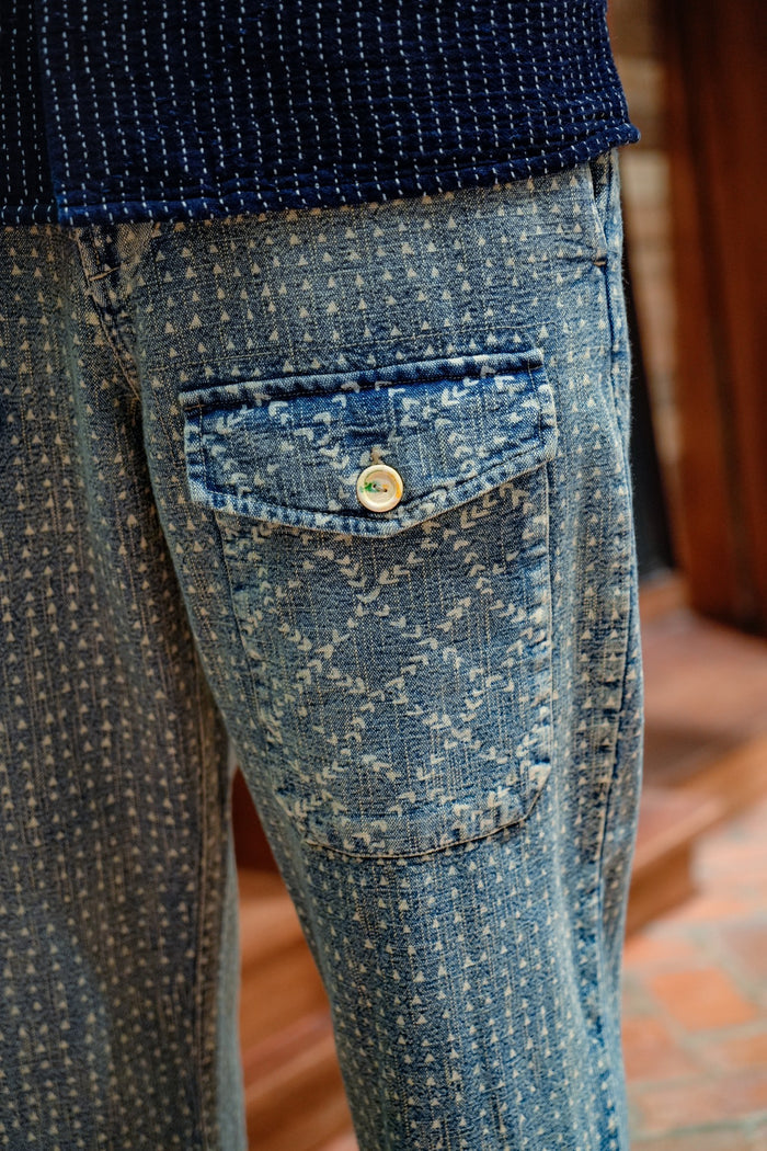 WABASH ZIMBABWE MILITARY PANTS - INDIGO