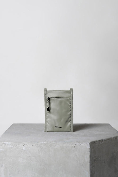 WARES BAGS PHONE SLEEVE - MOSS SATIN