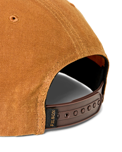 WAXED TRUCKER CAP - GOLD BROWN/SCENIC