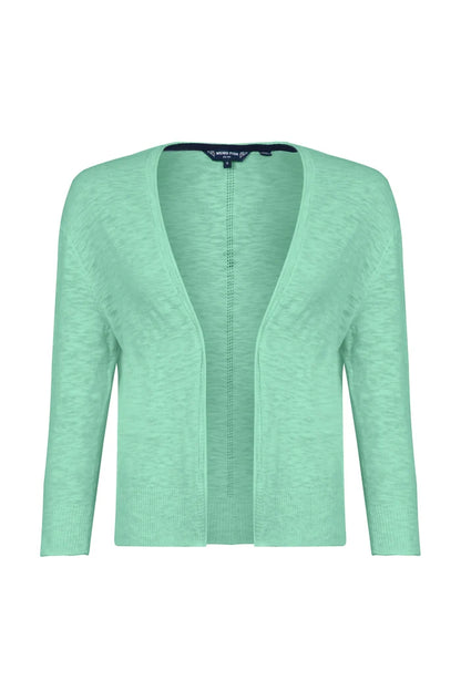 Weird Fish Limon Cardigan in Applemint