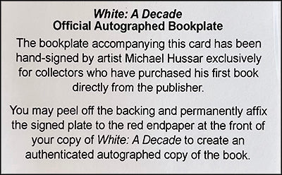 WHITE: A DECADE Signed
