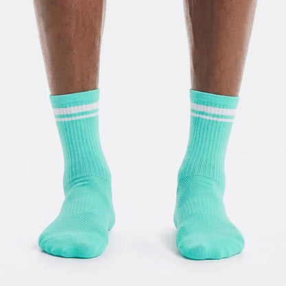 Electric Mint / Unisex US 6 - 12 / Crew Sock | 100% Nylon