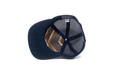 WILD HORSES TRUCKER Snapback - NAVY
