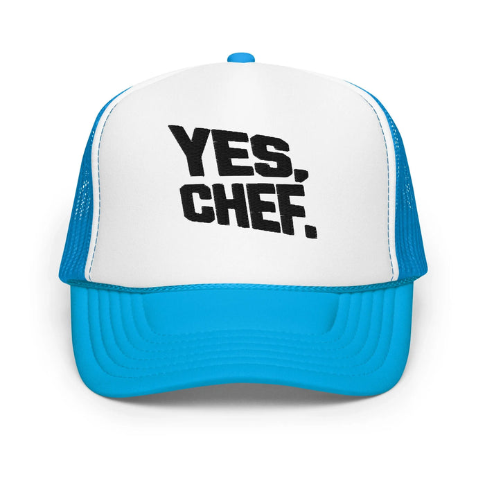 Blue / White / Blue / One Size Fits Most / Trucker Hat | Embroidered