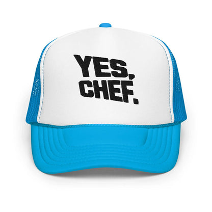 Blue / White / Blue / One Size Fits Most / Trucker Hat | Embroidered