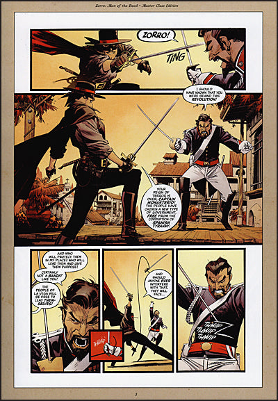 ZORRO MAN OF THE DEAD Master Class Edition Volume 1